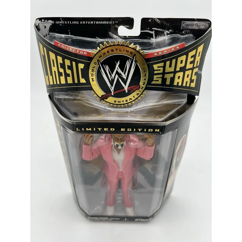 VTG WWE Classic Superstars Billy Graham Figure Limited Edition Jakks Pink Suit